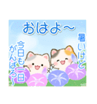 夏のちびころにゃん（個別スタンプ：6）