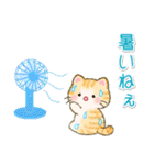 夏のちびころにゃん（個別スタンプ：18）