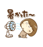 暑い夏もがんばるママさん(再販)（個別スタンプ：10）