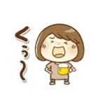 暑い夏もがんばるママさん(再販)（個別スタンプ：11）