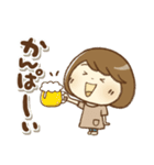 暑い夏もがんばるママさん(再販)（個別スタンプ：18）