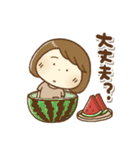 暑い夏もがんばるママさん(再販)（個別スタンプ：27）
