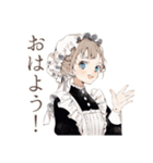 クラシカルメイドのお仕事♡日常（個別スタンプ：2）