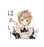 クラシカルメイドのお仕事♡日常（個別スタンプ：9）