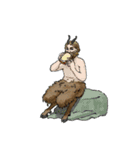 おちゃめなシーツおばけと悪魔（個別スタンプ：13）
