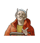 おちゃめなシーツおばけと悪魔（個別スタンプ：17）