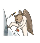 おちゃめなシーツおばけと悪魔（個別スタンプ：33）