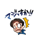 鋼鉄のポリスヒーローちゃん（個別スタンプ：6）