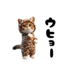 踊る！着ぐるみのネコたちにゃんだふる～（個別スタンプ：16）