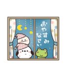 まるいやつらとトリさん＊梅雨＊初夏（個別スタンプ：12）