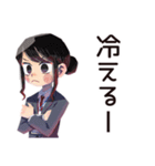 冷房戦争★夏の仕事女子（個別スタンプ：26）