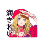 ビーチ映え★キュートギャル（個別スタンプ：24）