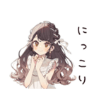 ゆるふわガーリーな女の子のアイス祭り（個別スタンプ：13）