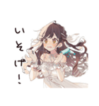 ゆるふわガーリーな女の子のアイス祭り（個別スタンプ：28）