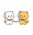 モチ×マルー ハグして甘えてちゅー♡（個別スタンプ：5）