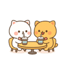 モチ×マルー ハグして甘えてちゅー♡（個別スタンプ：8）