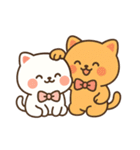 モチ×マルー ハグして甘えてちゅー♡（個別スタンプ：13）