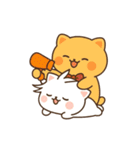 モチ×マルー ハグして甘えてちゅー♡（個別スタンプ：18）