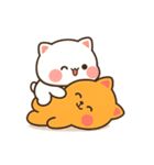 モチ×マルー ハグして甘えてちゅー♡（個別スタンプ：22）