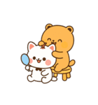 モチ×マルー ハグして甘えてちゅー♡（個別スタンプ：24）