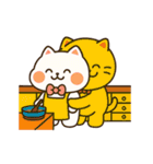 モチ×マルー ハグして甘えてちゅー♡（個別スタンプ：31）