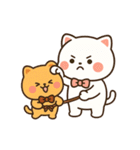 モチ×マルー ハグして甘えてちゅー♡（個別スタンプ：33）
