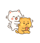 モチ×マルー ハグして甘えてちゅー♡（個別スタンプ：36）