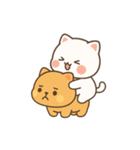 モチ×マルー ハグして甘えてちゅー♡（個別スタンプ：37）