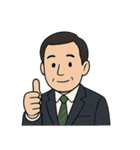 JTCおじさん（個別スタンプ：3）