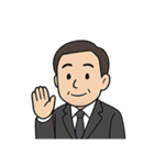 JTCおじさん（個別スタンプ：9）