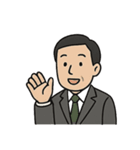 JTCおじさん（個別スタンプ：18）