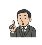 JTCおじさん（個別スタンプ：21）