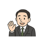 JTCおじさん（個別スタンプ：36）