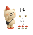 mottoの3DVくまさん♡連絡用（個別スタンプ：9）