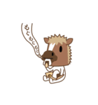 動くじゃじゃ馬（個別スタンプ：13）