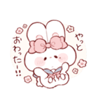学生気分のもちうさちゃん.（個別スタンプ：4）