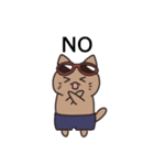 サマーネコ（個別スタンプ：8）
