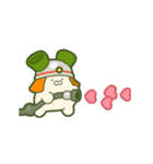 はたらくネギうさぎ（個別スタンプ：4）