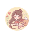 ゆめみ姫(ひめ)の夢の中（個別スタンプ：1）