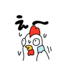 3歩でリセット！記憶力ゼロのにわとり（個別スタンプ：11）