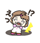 【仲良し会話】元気な女の子（個別スタンプ：18）