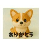 ぬいぐるみ コーギー（個別スタンプ：5）