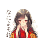 花魁の艶やかな日常★美麗和風（個別スタンプ：31）