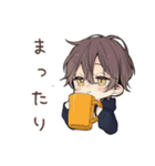 ちびパーカーくんのゆるい日常（個別スタンプ：5）
