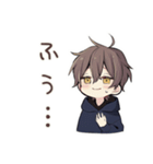 ちびパーカーくんのゆるい日常（個別スタンプ：9）
