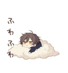 ちびパーカーくんのゆるい日常（個別スタンプ：16）