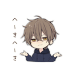 ちびパーカーくんのゆるい日常（個別スタンプ：24）