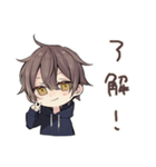 ちびパーカーくんのゆるい日常（個別スタンプ：27）
