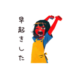 へとへとママ★夏休み水遊び（個別スタンプ：18）