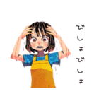 へとへとママ★夏休み水遊び（個別スタンプ：30）